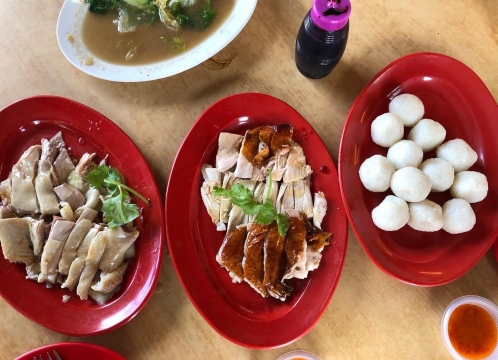 名物！チキンライスボール